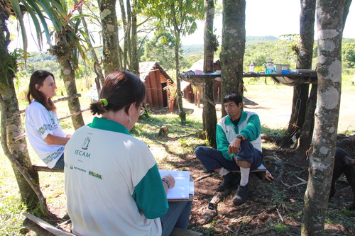 IECAM realiza pesquisa etnobotânica em Nhuu Porã