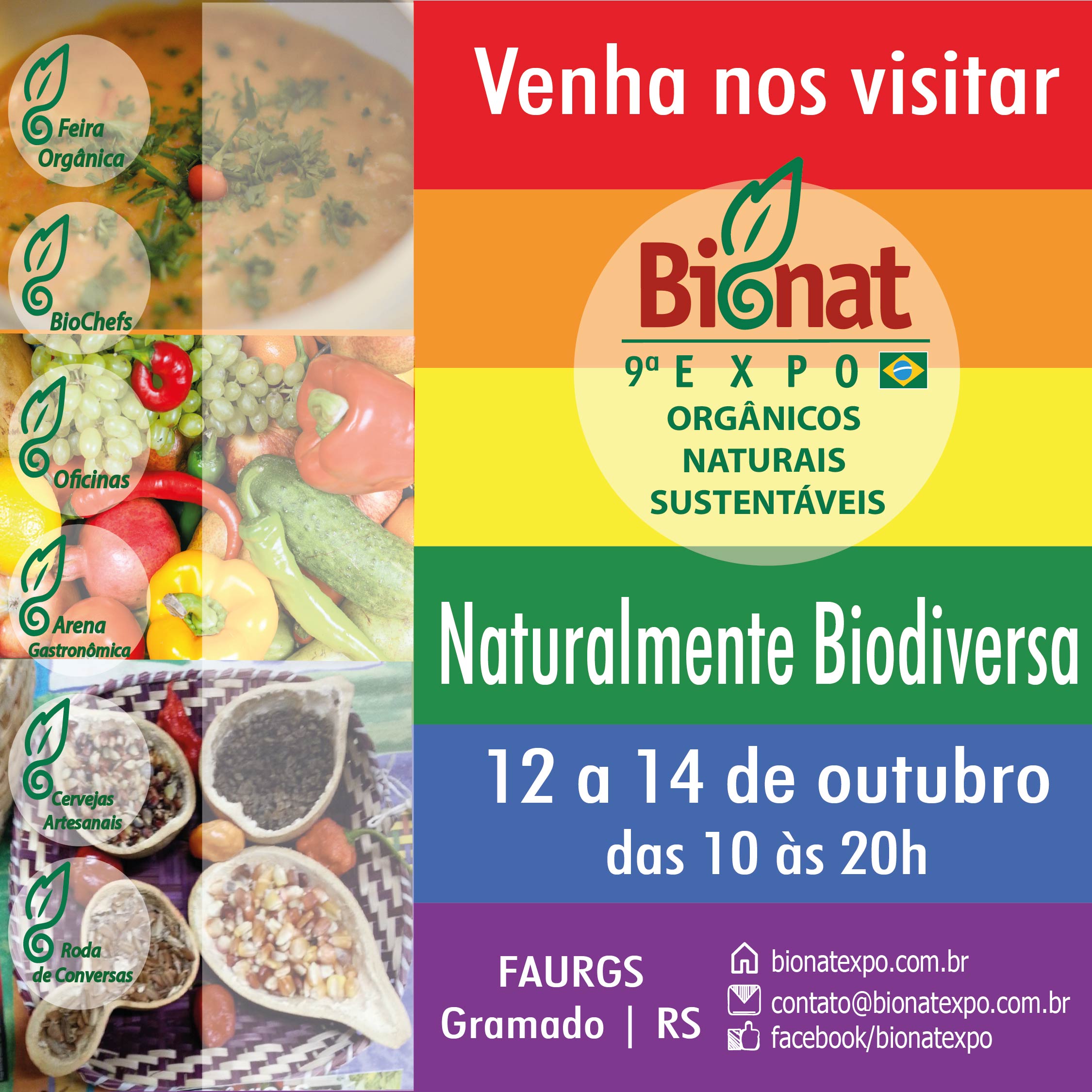 Projeto Ar, Água e Terra e IECAM presentes na 9ª BioNat Expo em Gramado