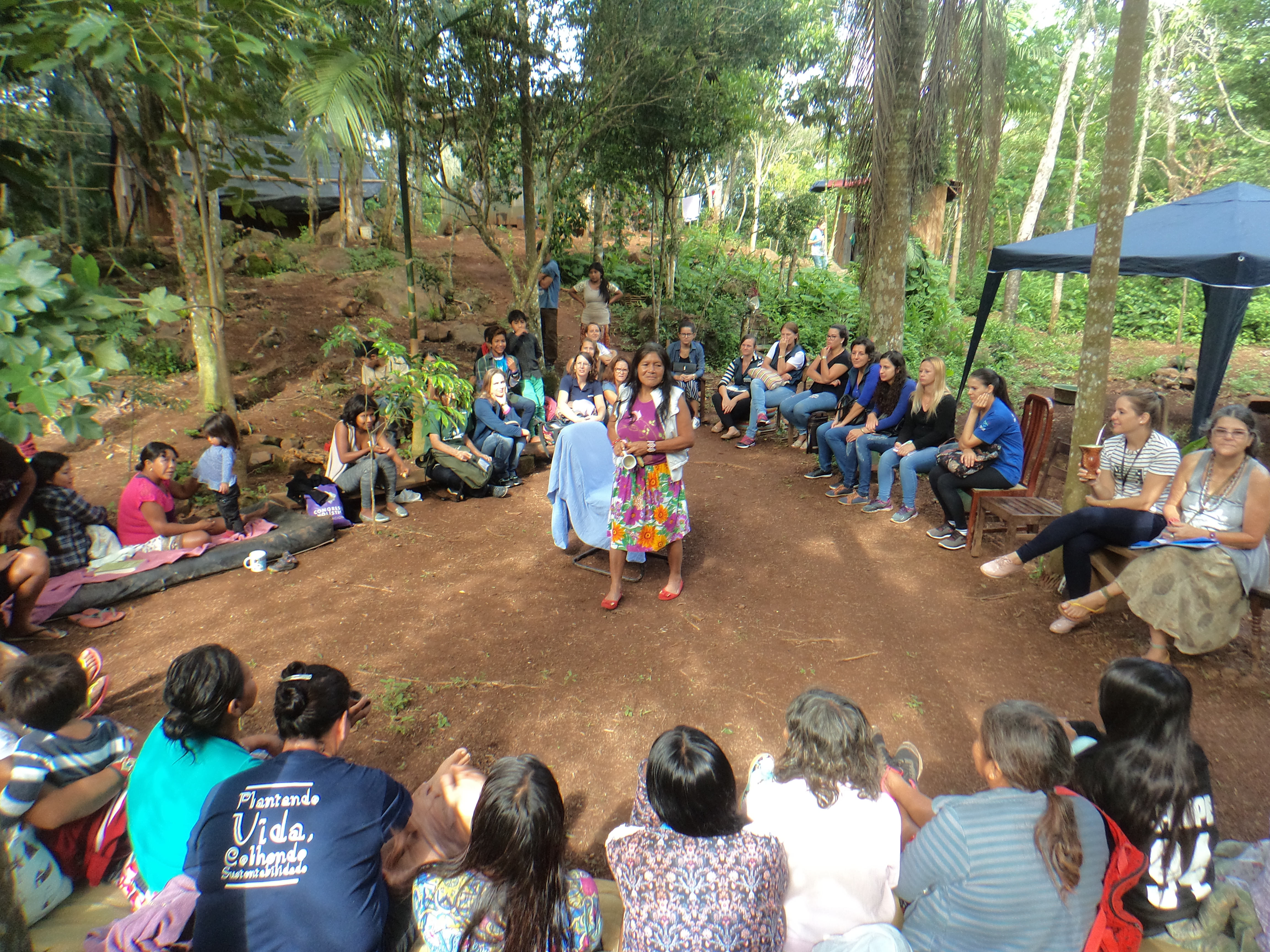 Encontro de mulheres Guarani pautou o uso da medicina tradicional e das plantas medicinais